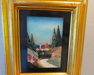 G. Ugolini Landscape stone mosaic