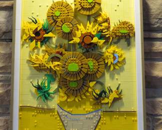 Lego Van Gogh "Sunflowers"