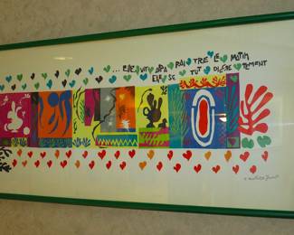 Henri Matisse "The thousand and one nights" lithograph