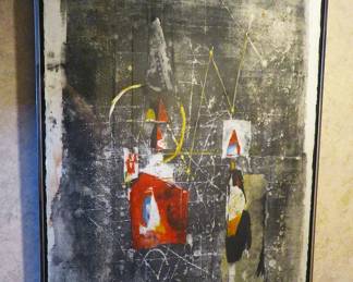 Johnny Friedlander signed lithograph