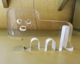 Silvio Russo for Gazzini acrylic lion