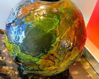 Gae Aulenti "Geacolor" vase for Venini