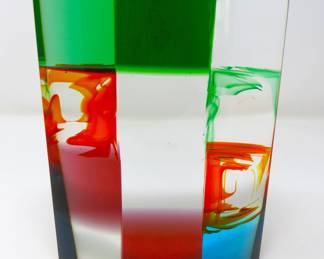 Carlo Moretti glass sculpture