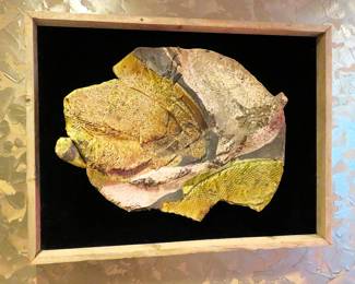 Paul Soldner clay wall sculpture