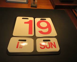 Formosa calendar by Enzo Mari