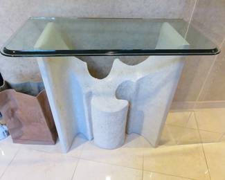 Mid-century sculpted table