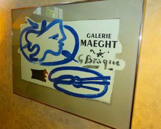 Georges Braque exhibition poster