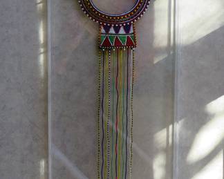 Hand Beaded Maasai wedding necklace
