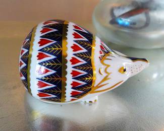 Royal Crown Derby hedgehog