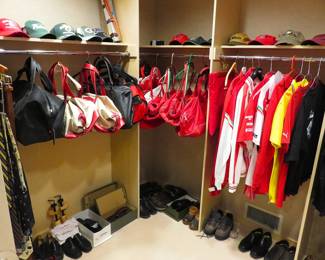 Ferrari F1 duffels and pit wear