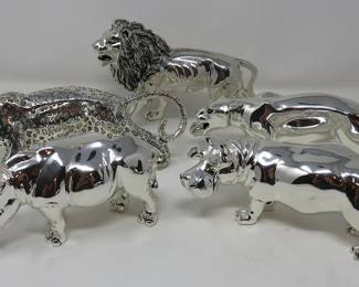 Marcello Giorgio silverplate animals