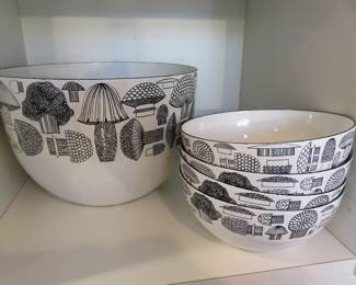 Kaj Franck for Finel salad bowl set