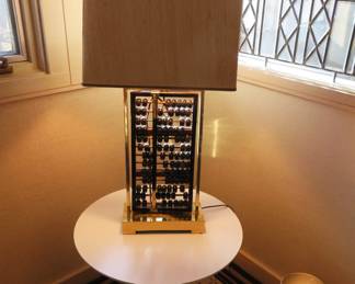 Abacus table lamp