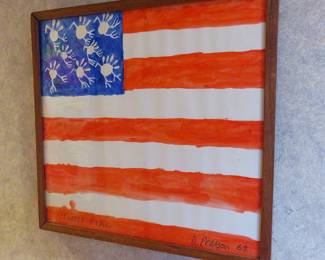 Dennis Pearson "Turkey Flag" 1969