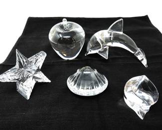 Steuben & Baccarat glass