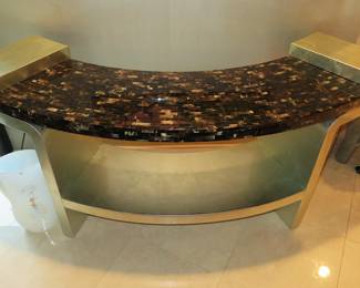 Enrique Garcel for Jimeco curved table