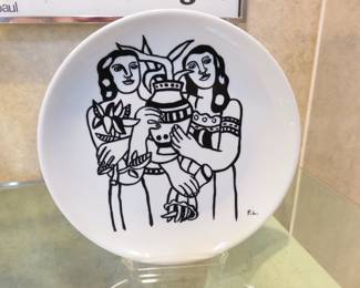 Fernand Leger for Apilco plate