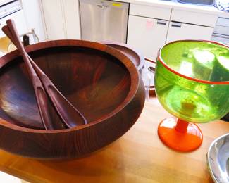 Jens Quistgaard for Dansk teak salad bowl