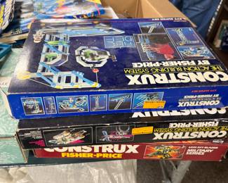 vintage CONSTRUX sets