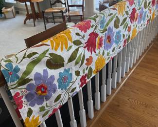 Crate & Barrel Tessie Tablecloth, 60 x 108"