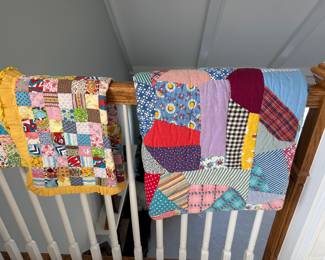 vintage handmade patchwork quilt