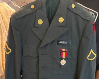 vintage Army uniform