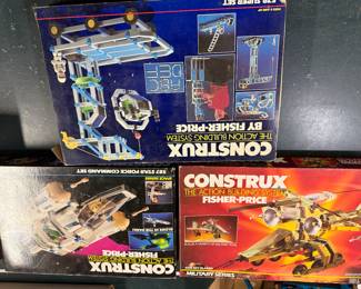 vintage Contrux sets Fisher Price