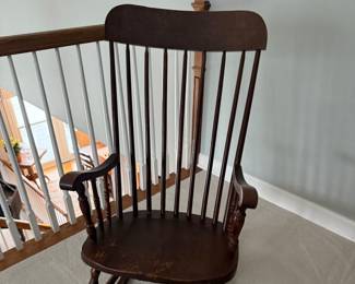 vintage rocking chair