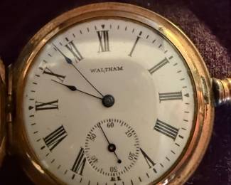 vintage Waltham pocketwatch
