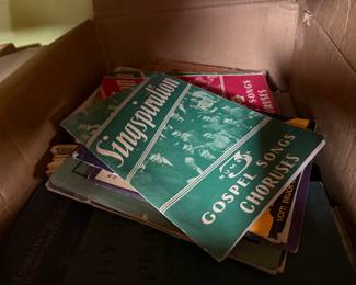 vintage song books