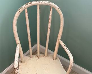 Antique childs' chair