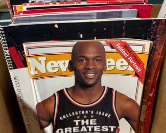 Michael Jordan sports magazines