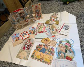 Antique Valentine cards