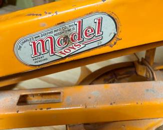 Vintage Doepke Adams Diesel Motor Road Grader 1950s