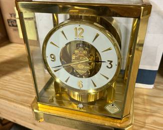 Vintage LeCoultre  Atmos mantle clock 1950s/60s