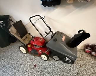 snowblower & lawnmower
