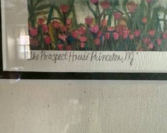 signed & numbered watercolor