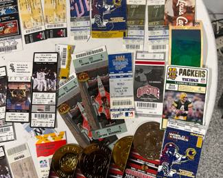 ticket stubs & tickets