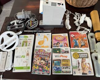 Wii console, games & accessories