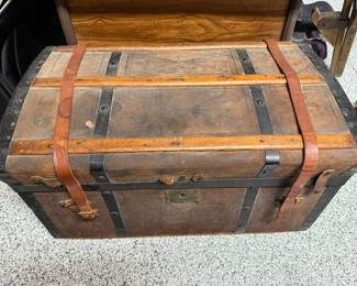 antique trunk