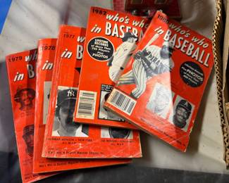 Who's Who in Baseball (70s & 80s)