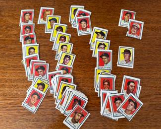 Vintage TOPPS baseball stamps 1960s