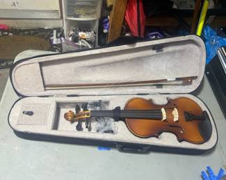violin and case