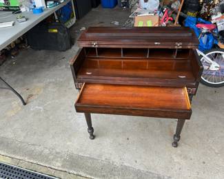 vintage spinner desk