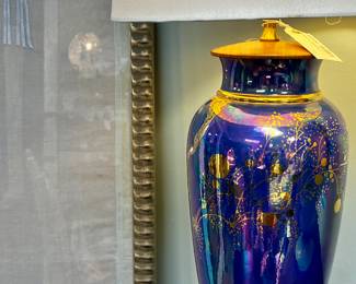 Iridescent Table Lamp