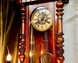 Antique Fattorini & Sons Wall Clock