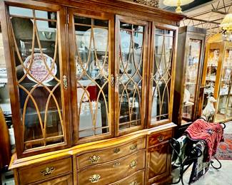 Bassett Lighted China Cabinet
