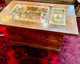 Japanese Antique Hibachi Coffee Table