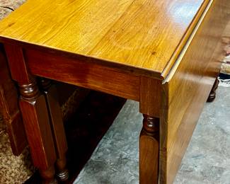 Antique Pine Drop Leaf Table