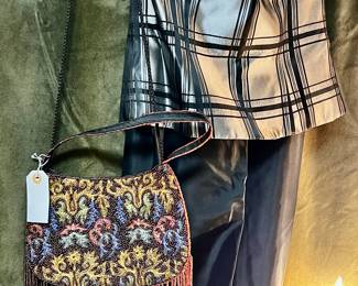 Beaded Preston and York Purse